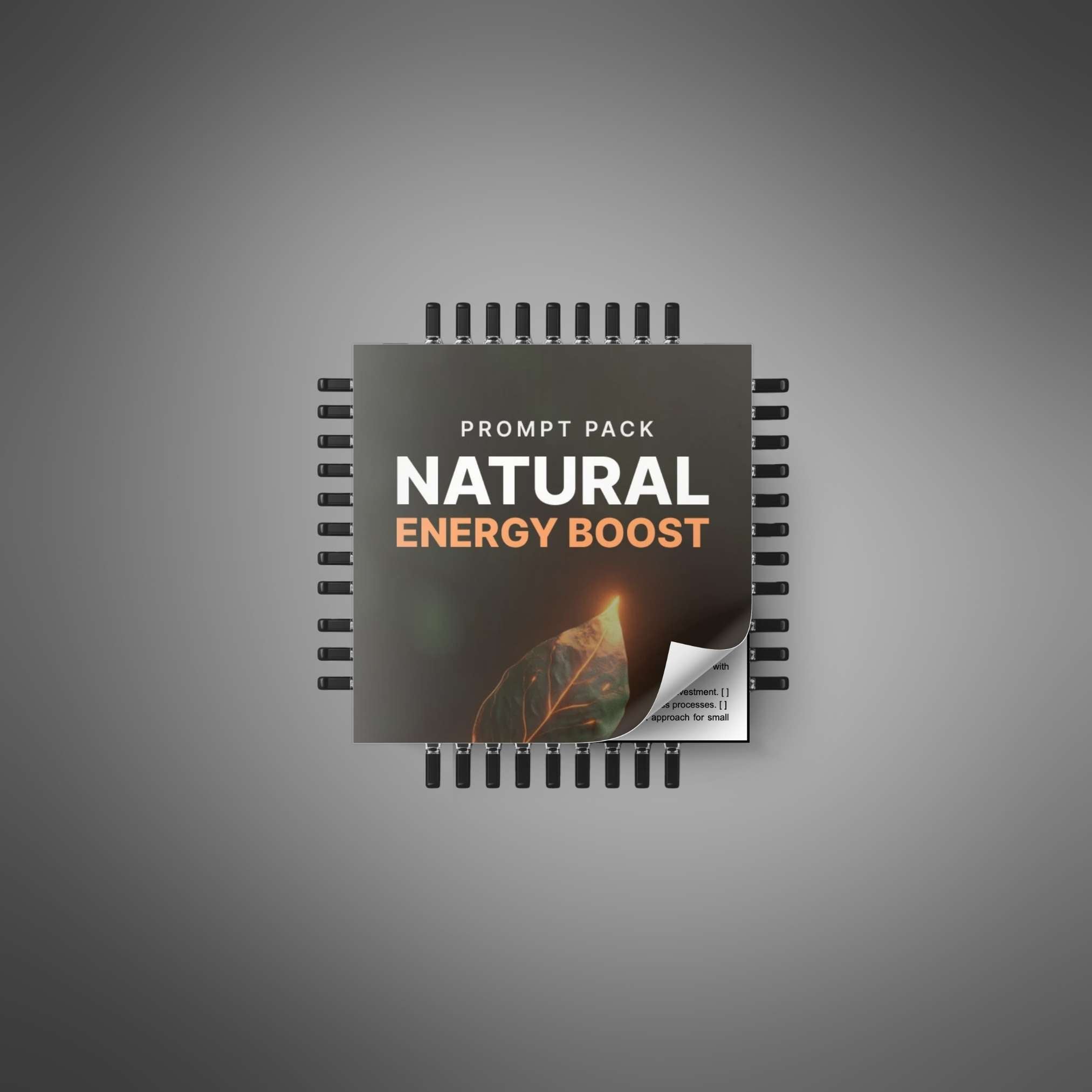 Skillboomer Natural Energy Boost - Prompts