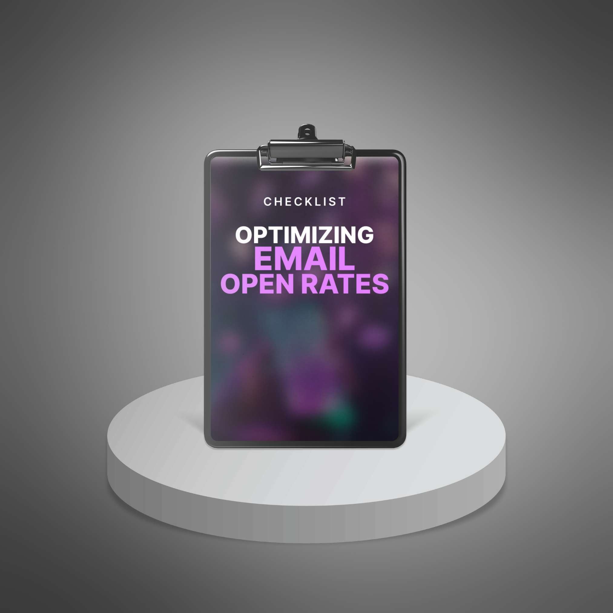 Skillboomer Optimizing Email Open Rates - Checklist