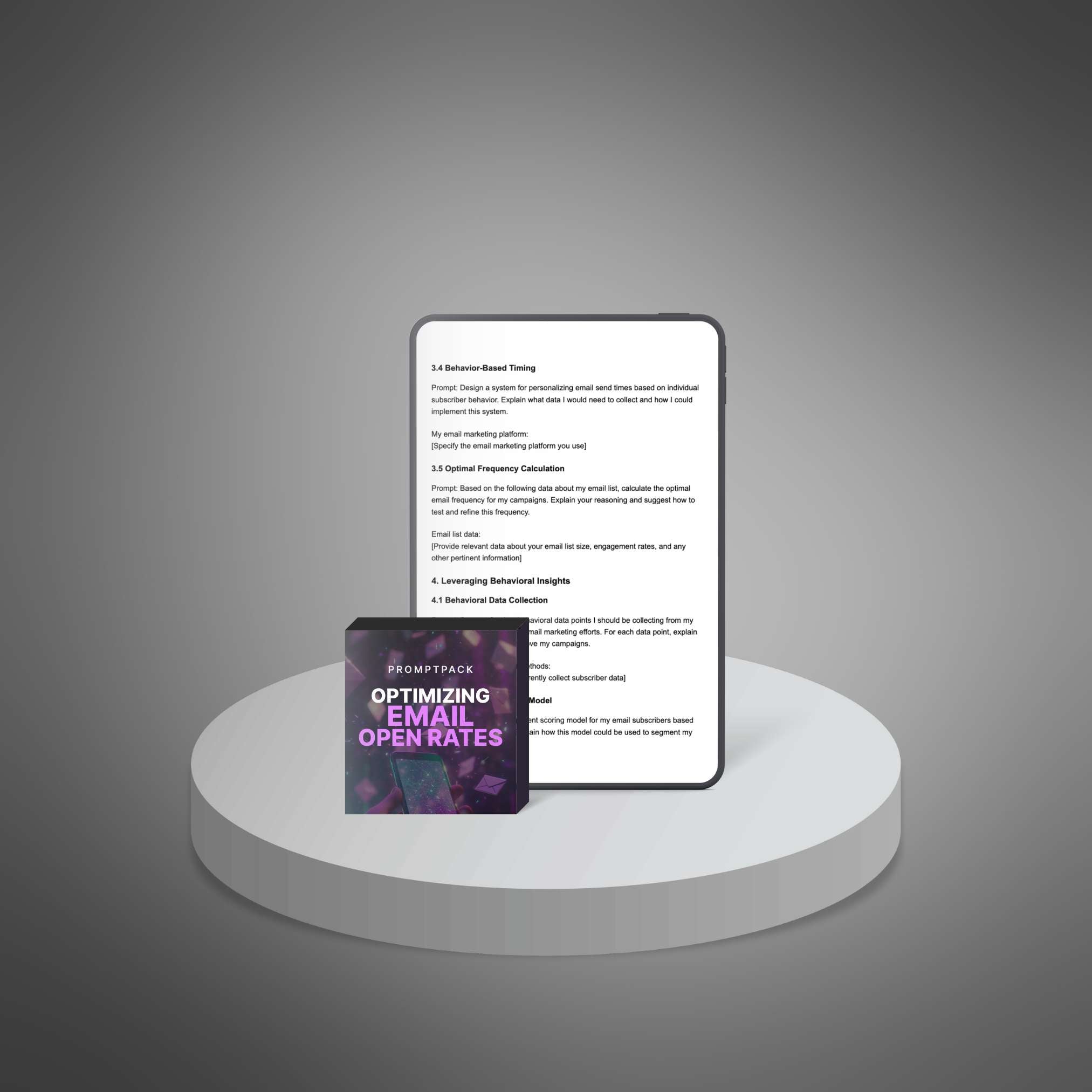 Skillboomer Optimizing Email Open Rates - Prompts