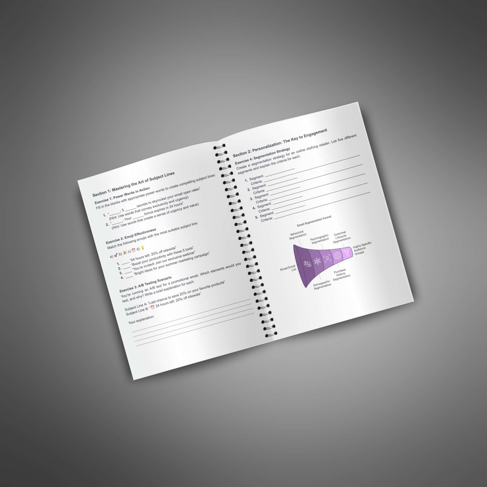 Skillboomer Optimizing Email Open Rates - Workbook