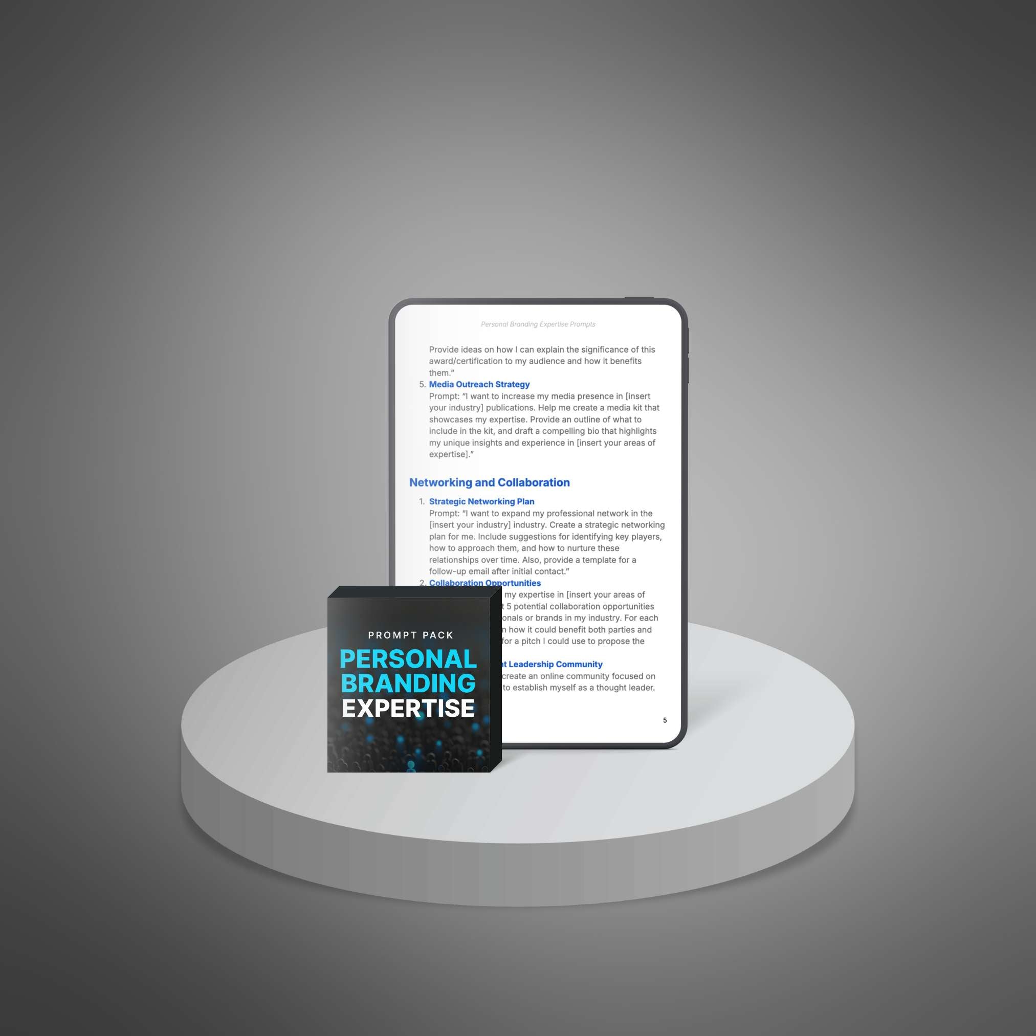 Skillboomer Personal Branding Expertise - Prompts