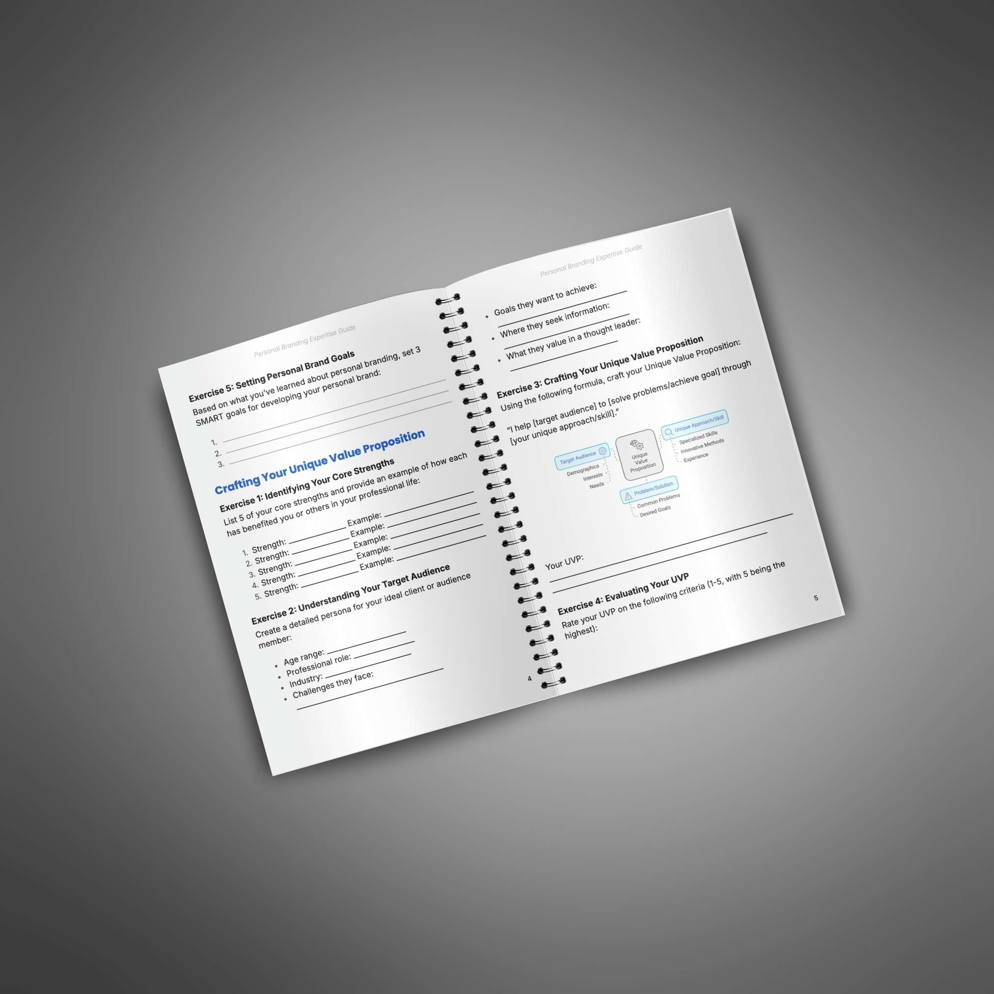 Skillboomer Personal Branding Expertise - Workbook