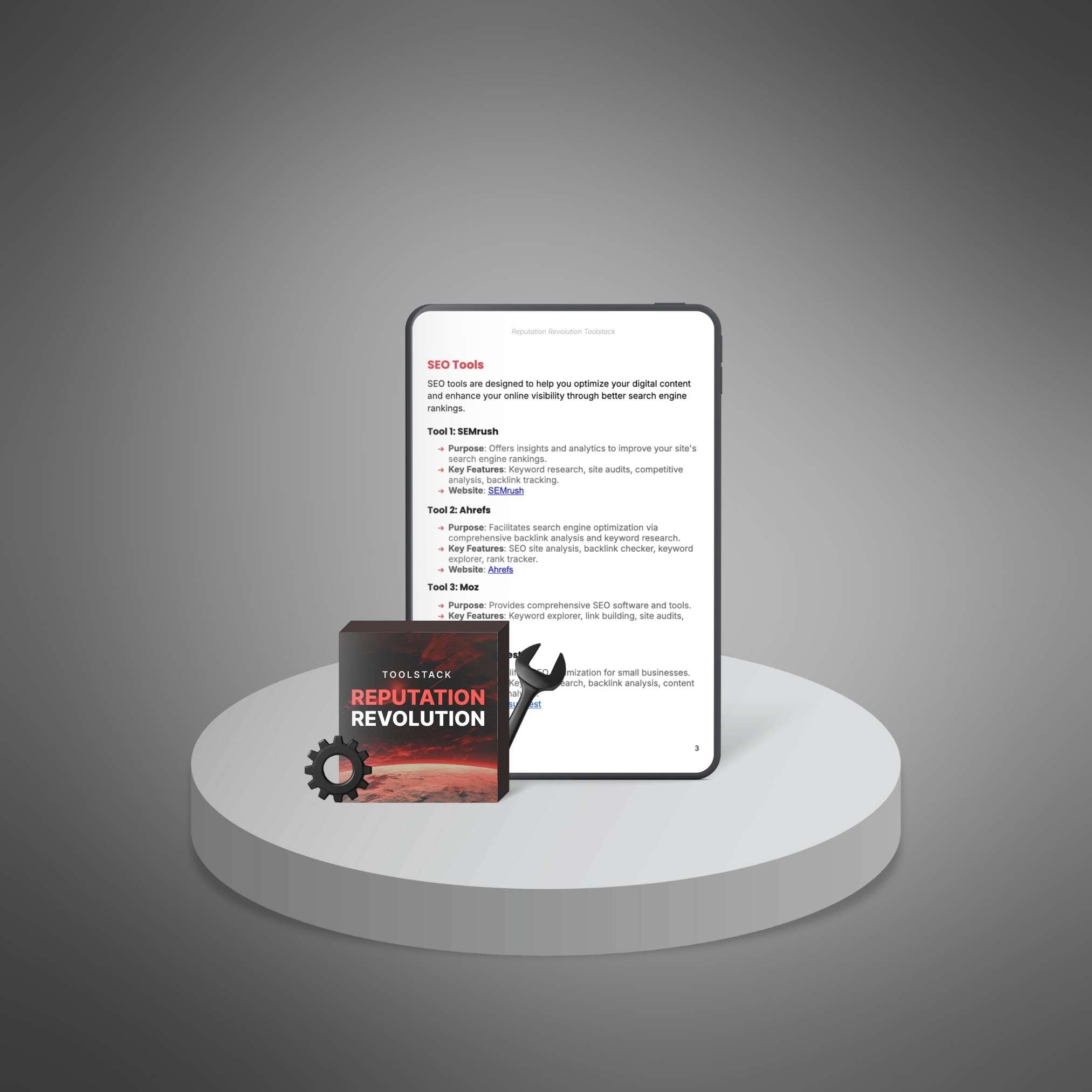 Skillboomer Reputation Revolution - Toolstack