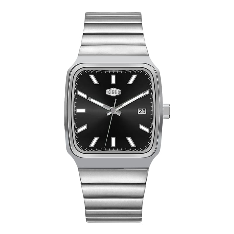 HeroForce 5002B - Men’s Analog Watch – Square Dial with Date Window