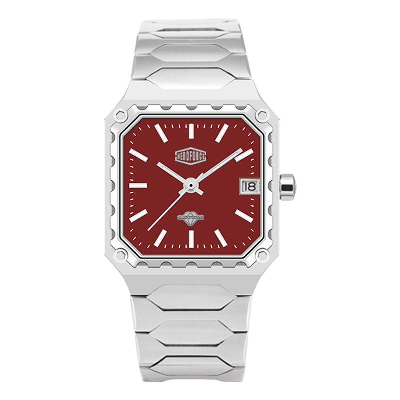 HeroForce 5045 - Square Case Analog Watch for Daily Wear