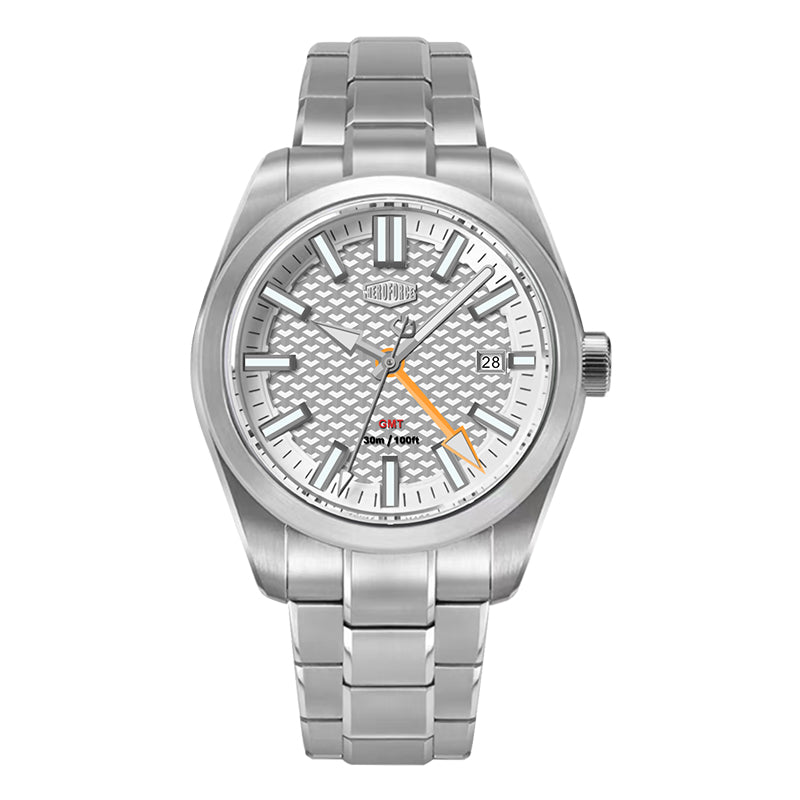 HeroForce 5031 – Luxury Square Analog Watch with Sapphire Glass & Date Display