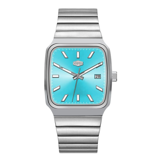 HeroForce 5002B - Men’s Analog Watch – Square Dial with Date Window