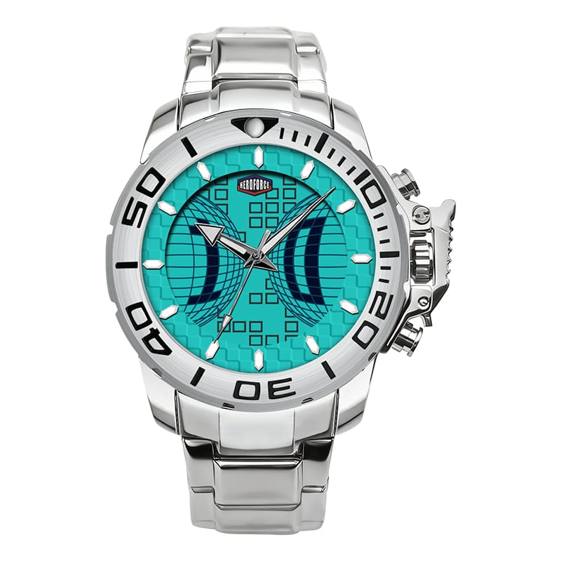 HeroForce 5004 – Men’s Bold Stainless Steel Watch