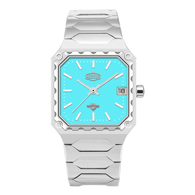 HeroForce 5045 - Square Case Analog Watch for Daily Wear