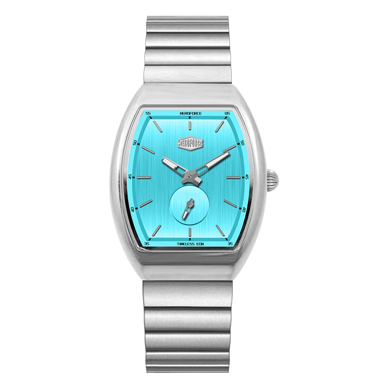 HeroForce 5023B – Luxury Octagonal Watch - Sunray Textured Dial & Sapphire Glass