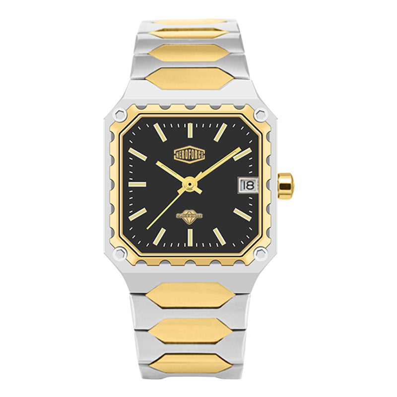 HeroForce 5045 - Square Case Analog Watch for Daily Wear