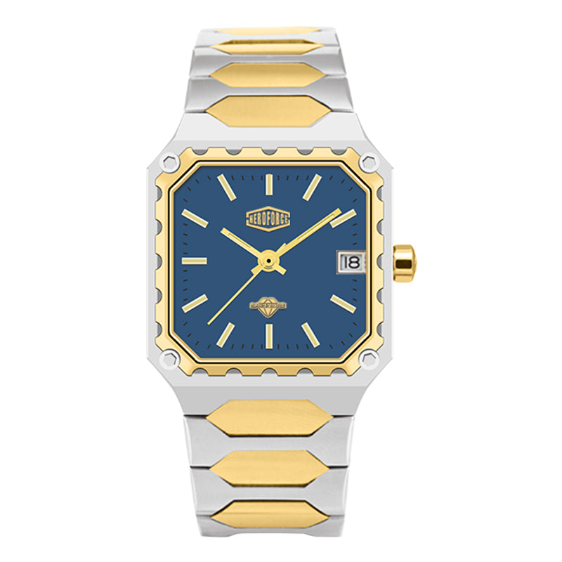 HeroForce 5045 - Square Case Analog Watch for Daily Wear
