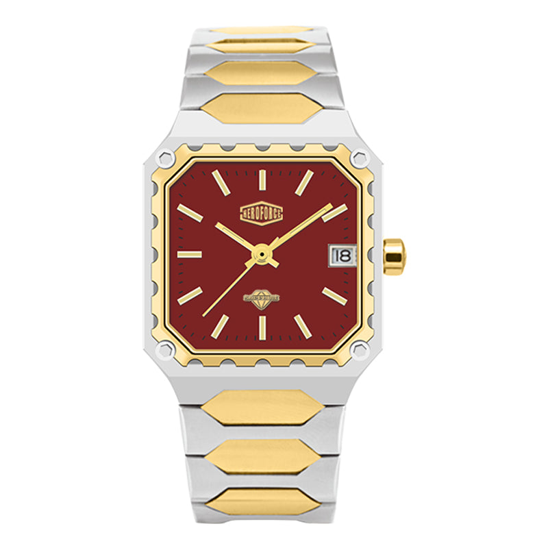 HeroForce 5045 - Square Case Analog Watch for Daily Wear