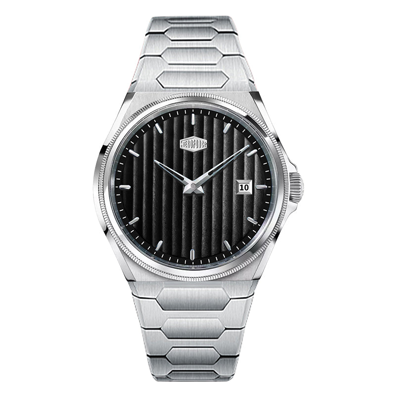 HeroForce 5012 - Luxury Men’s Watch with Pleated Style Dial