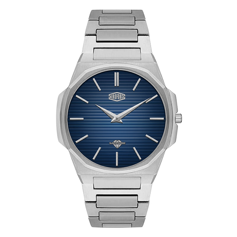 HeroForce 5037A – Luxury Octagonal Watch with Textured Dial