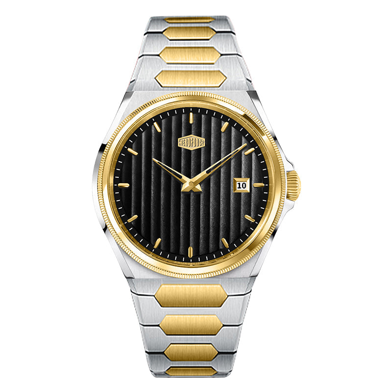HeroForce 5012 - Luxury Men’s Watch with Pleated Style Dial
