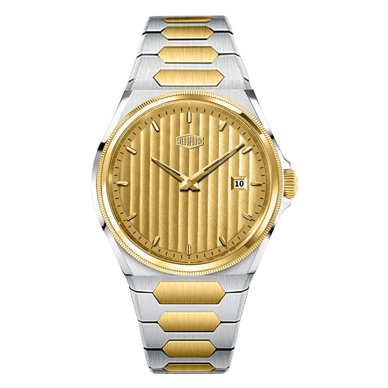 HeroForce 5012 - Luxury Men’s Watch with Pleated Style Dial