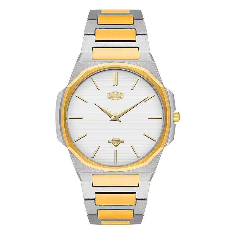 HeroForce 5037A – Luxury Octagonal Watch with Textured Dial