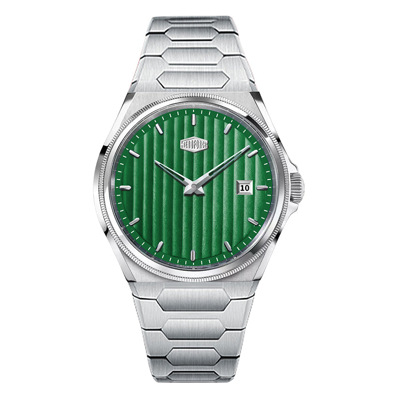HeroForce 5012 - Luxury Men’s Watch with Pleated Style Dial