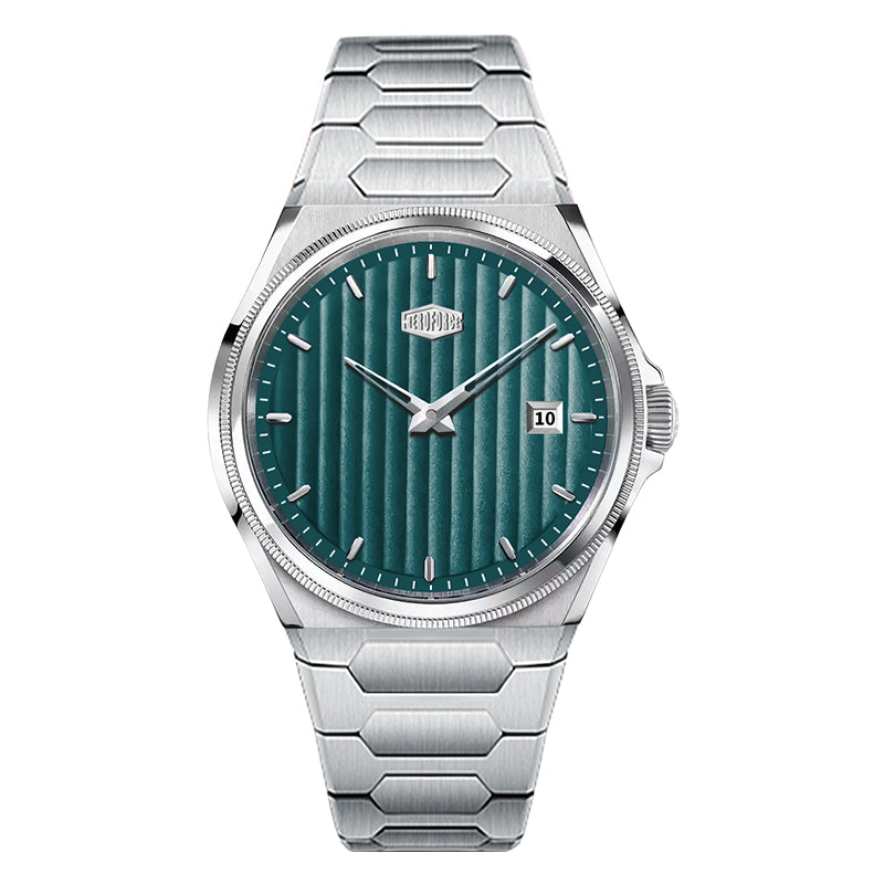 HeroForce 5012 - Luxury Men’s Watch with Pleated Style Dial