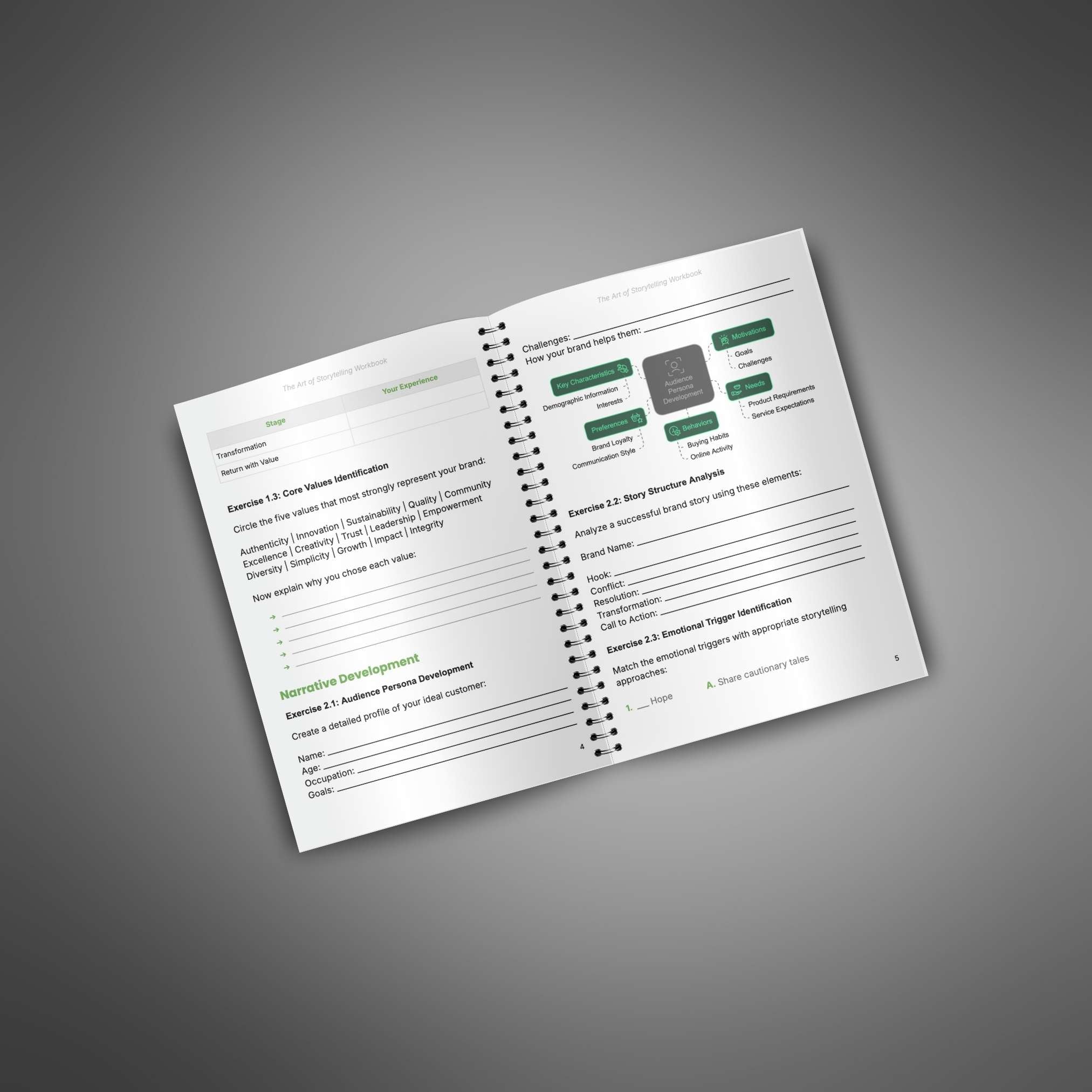 Skillboomer The Art of Storytelling - Workbook