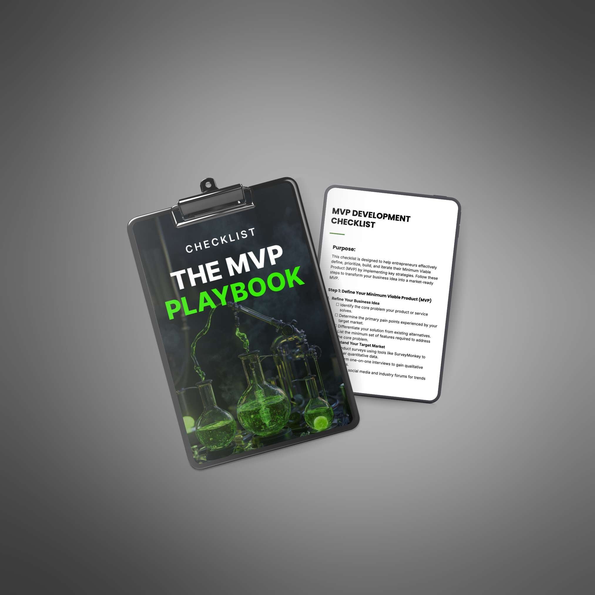 Skillboomer The MVP Playbook - Checklist