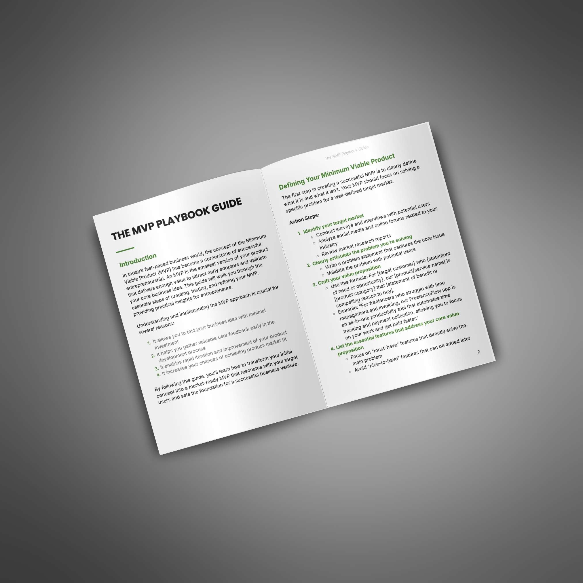 Skillboomer The MVP Playbook - Guide