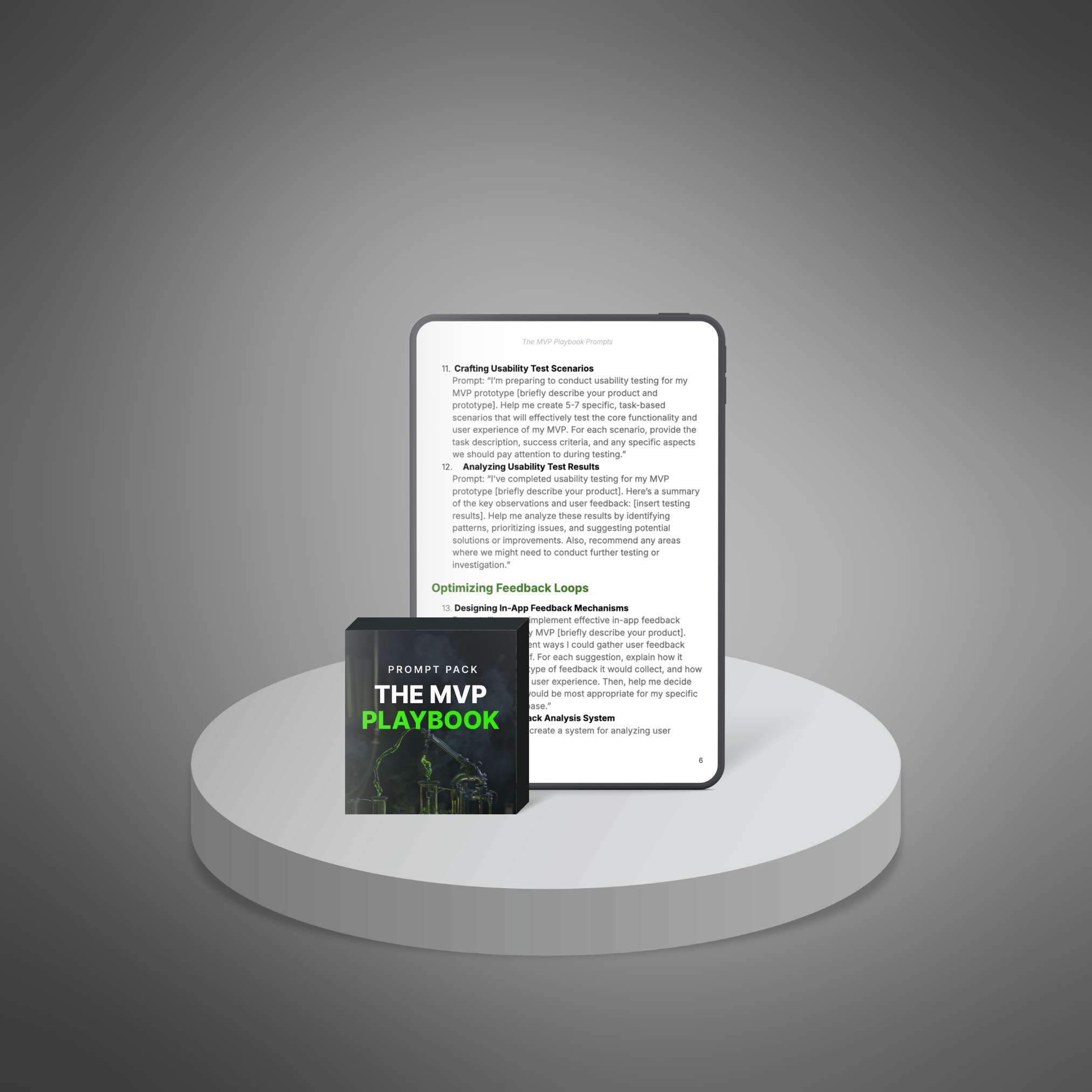 Skillboomer The MVP Playbook - Prompts
