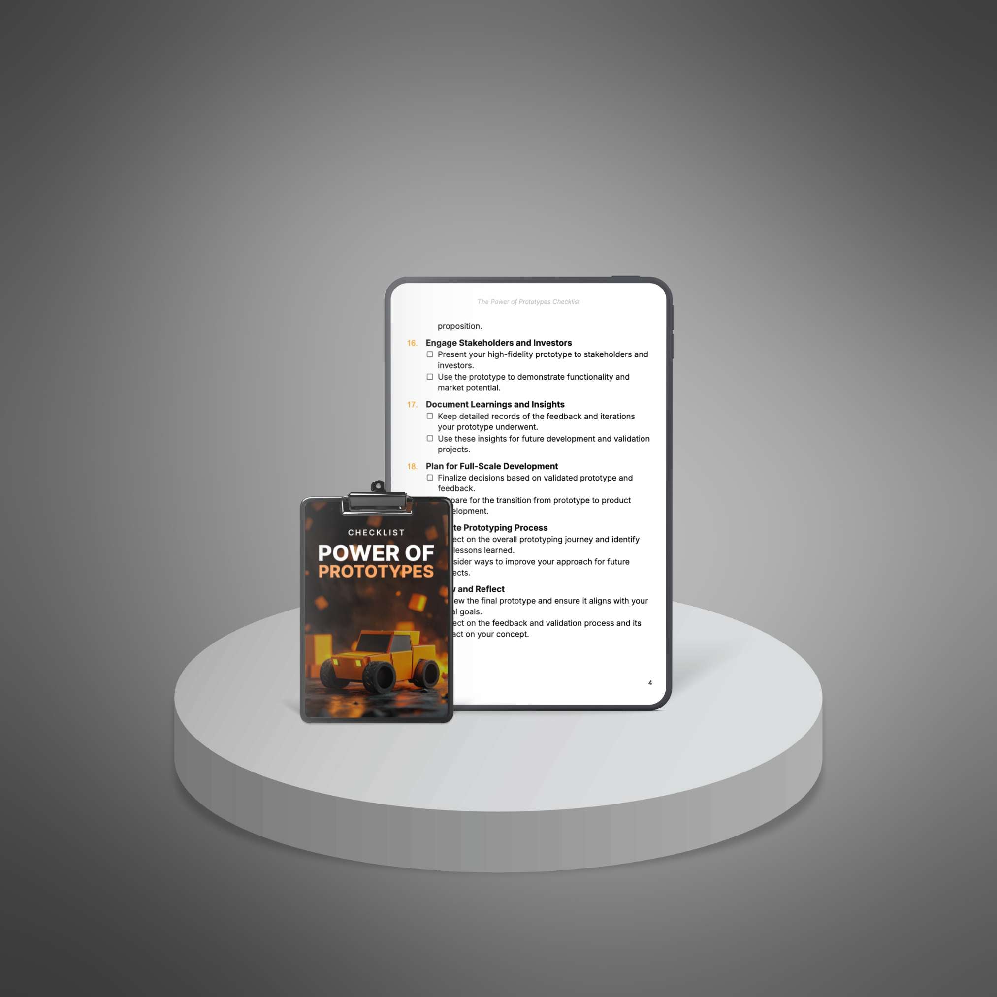 Skillboomer The Power of Prototypes - Checklist