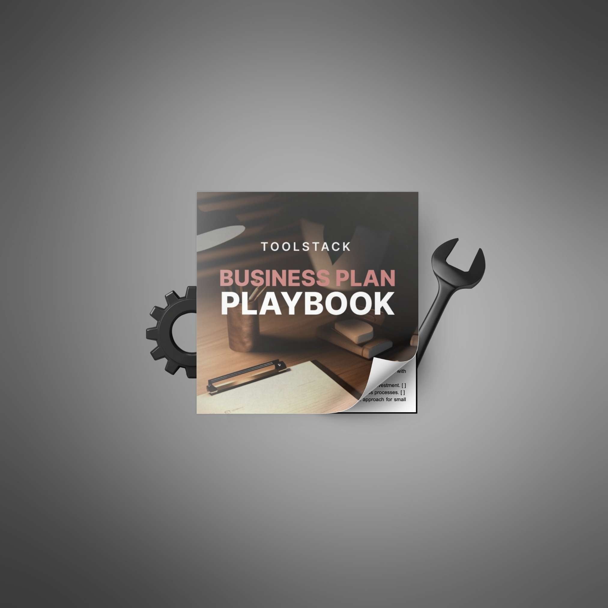 Skillboomer Your Business Plan Playbook - Toolstack