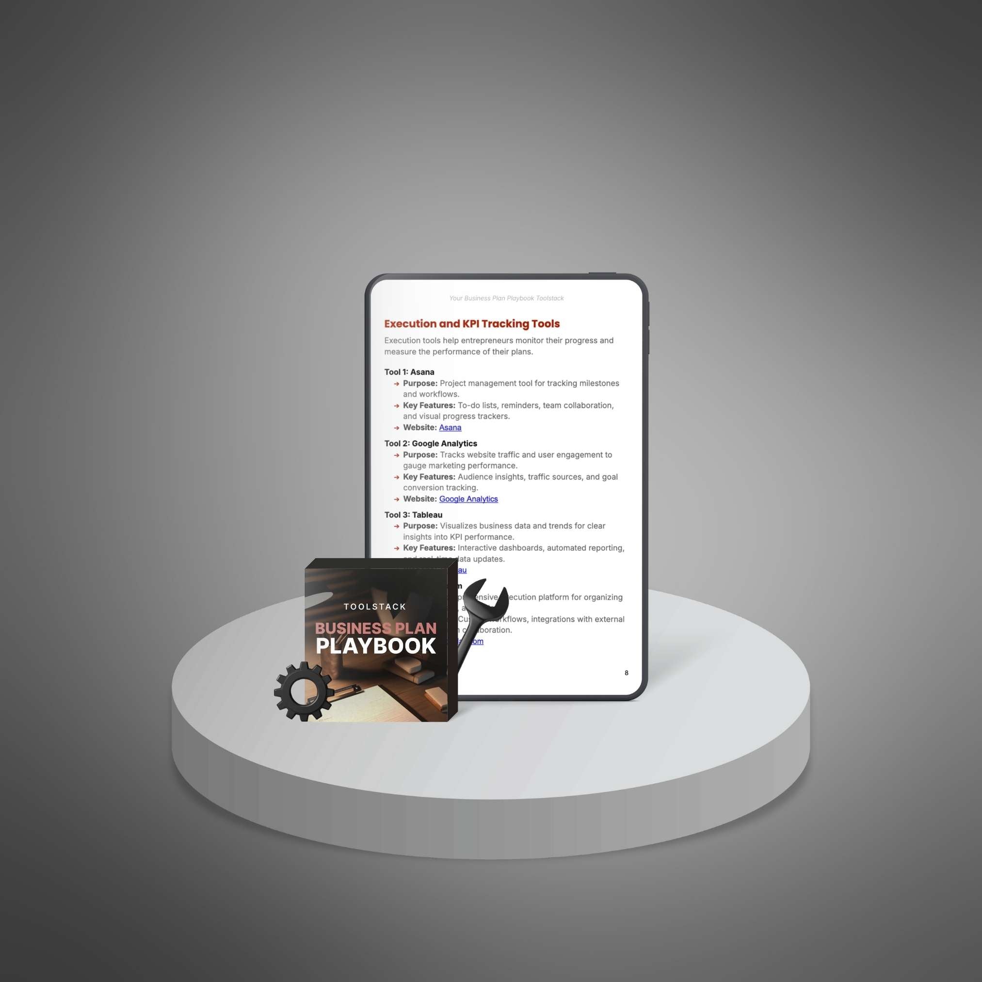 Skillboomer Your Business Plan Playbook - Toolstack