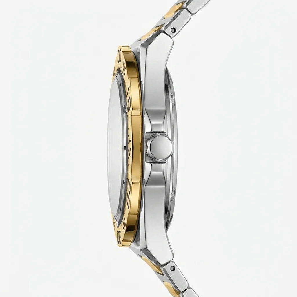 HeroForce 5009 Sport Luxu - side profile, luxury, metal case, close-up