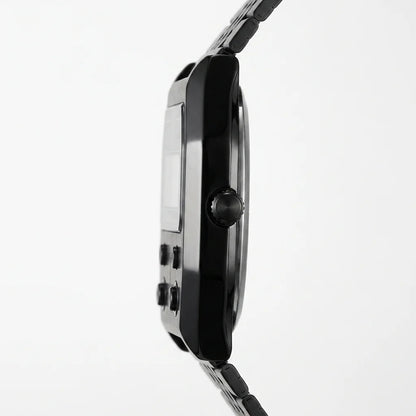 HeroForce 5022 Retro Digi - luxury, steel case, crown, bracelet