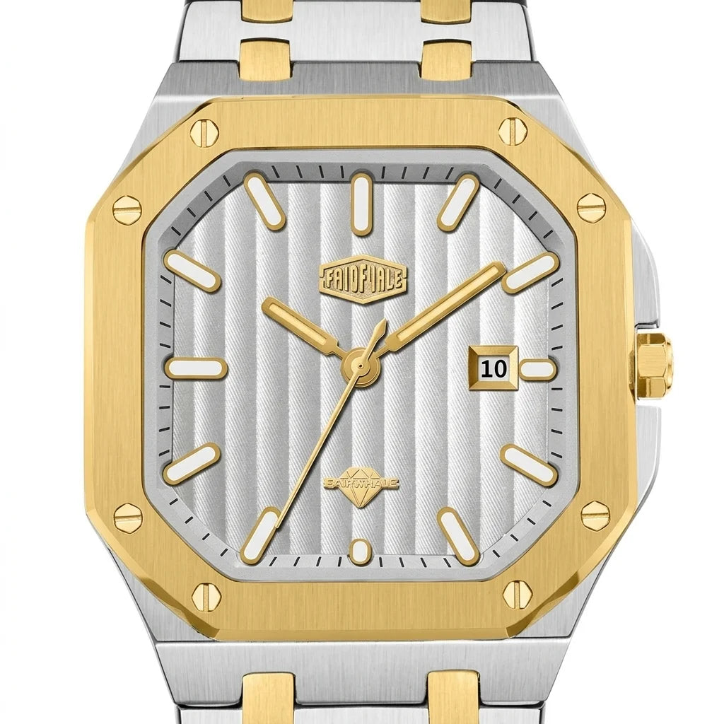 HeroForce 5025B Ribbed Di - luxury, ribbed, wristwatch, elegant