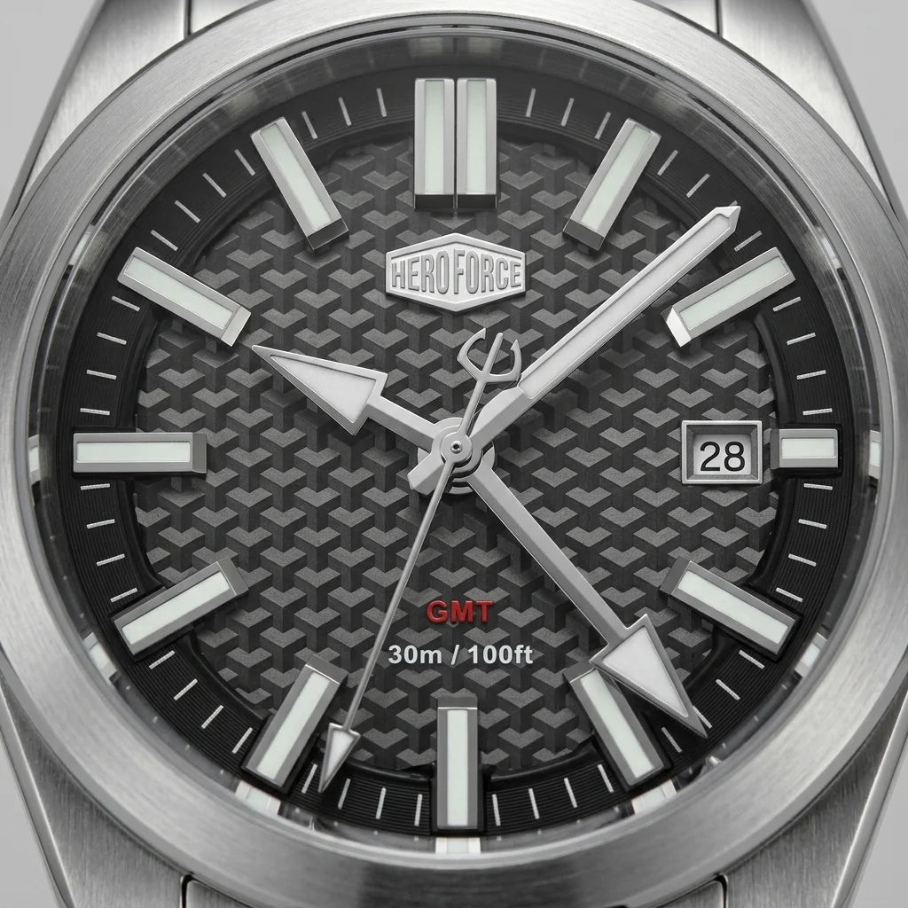 Heroforce 5031 Luxury Ana - Analog, GMT, Date, Luxury