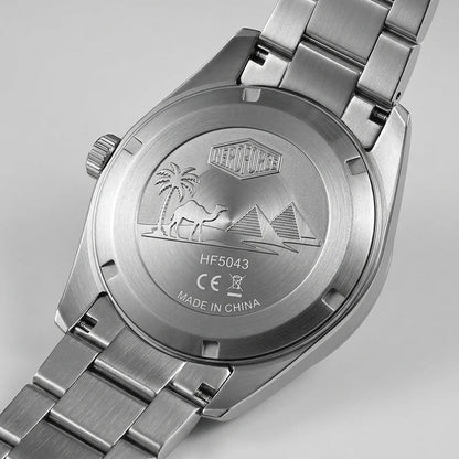 Heroforce 5031 Luxury Ana - solid steel engraved brushed