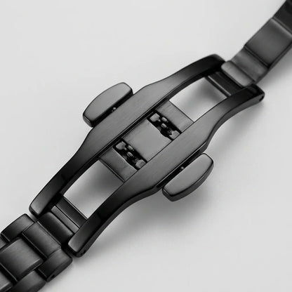 HeroForce 5031 Luxury Squ - luxury watch strap, buckle, macro, detail