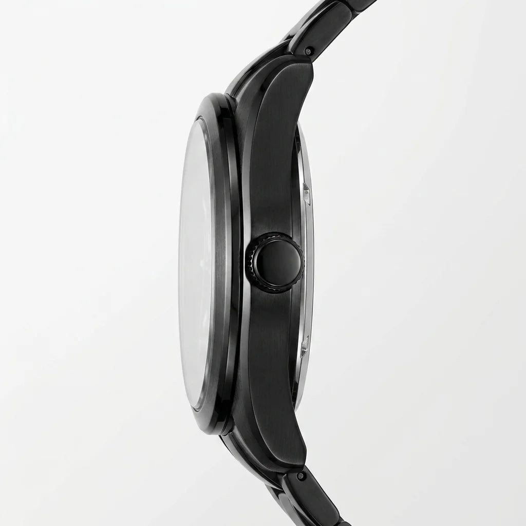 HeroForce 5031 Luxury Squ - luxury watch, side profile, metal detail, macro