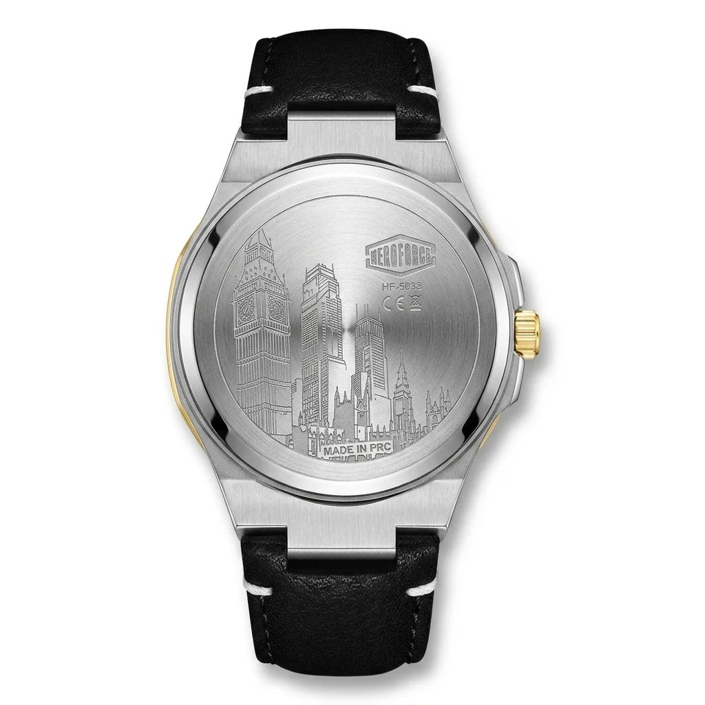HeroForce 5033B - Luxury, engraved caseback, studio quality