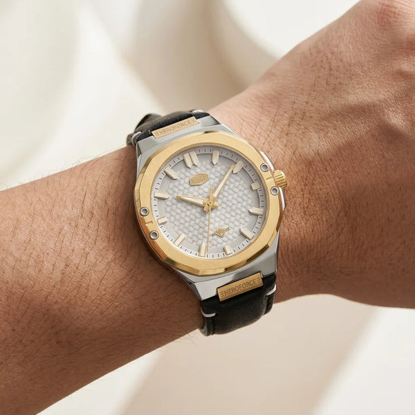 HeroForce 5033B - Luxury - luxury watch, worn wrist, soft light, premium