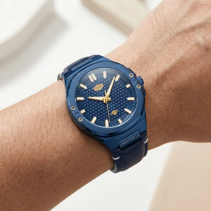 HeroForce 5033B Luxury An - luxury watch, on wrist, modern design