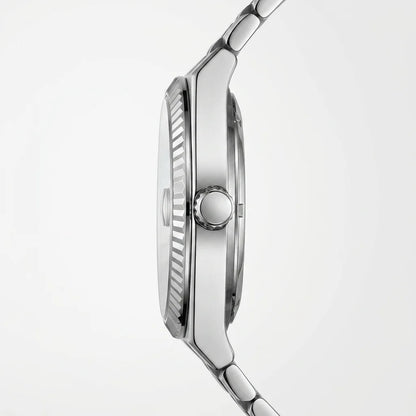 Heroforce 5036B Ocean Wav - luxury watch, side profile, metal case, crown