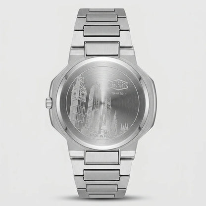HeroForce 5037A Luxury Oc - caseback, engraved, luxury watch, metal bracelet