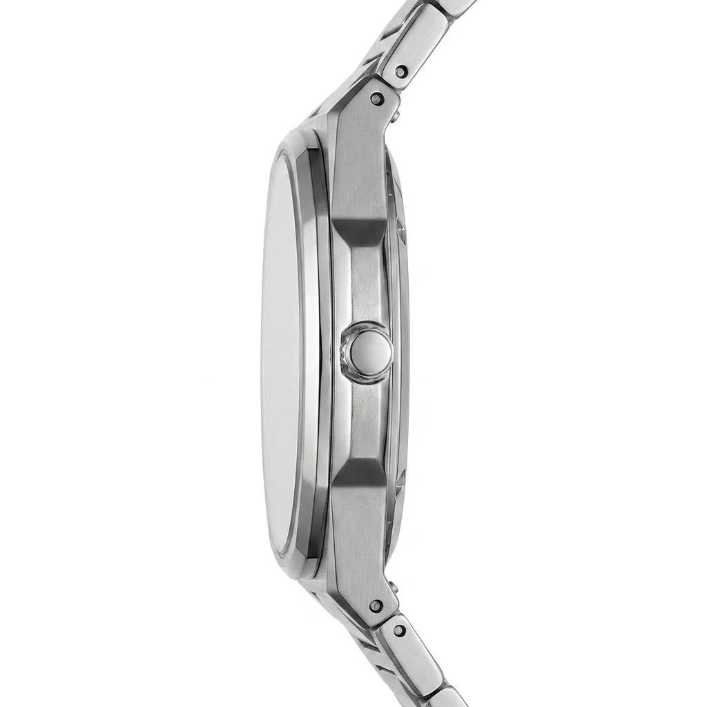 HeroForce 5037A Luxury Oc - luxury watch, side profile, steel bracelet