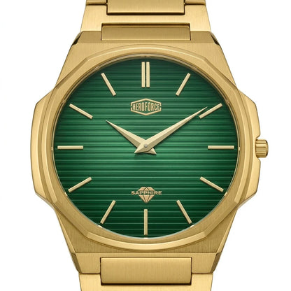 HeroForce 5037A – Luxury - sharp dial, macro close-up, textured surface, premium finish
