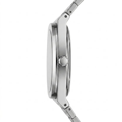 Heroforce 5038 Emerald Horizon Octagonal Men’s Luxury Watch - angled view case bracelet