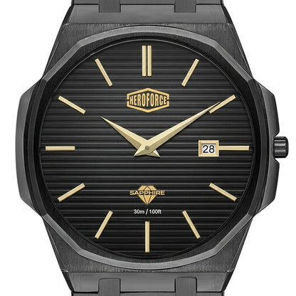 HeroForce 5040B Octagonal - macro dial, sharp details, luxury