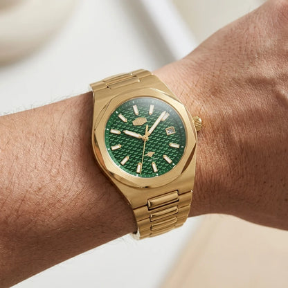 HeroForce 5041 Luxury Ana - worn on wrist, modern luxury, soft lighting