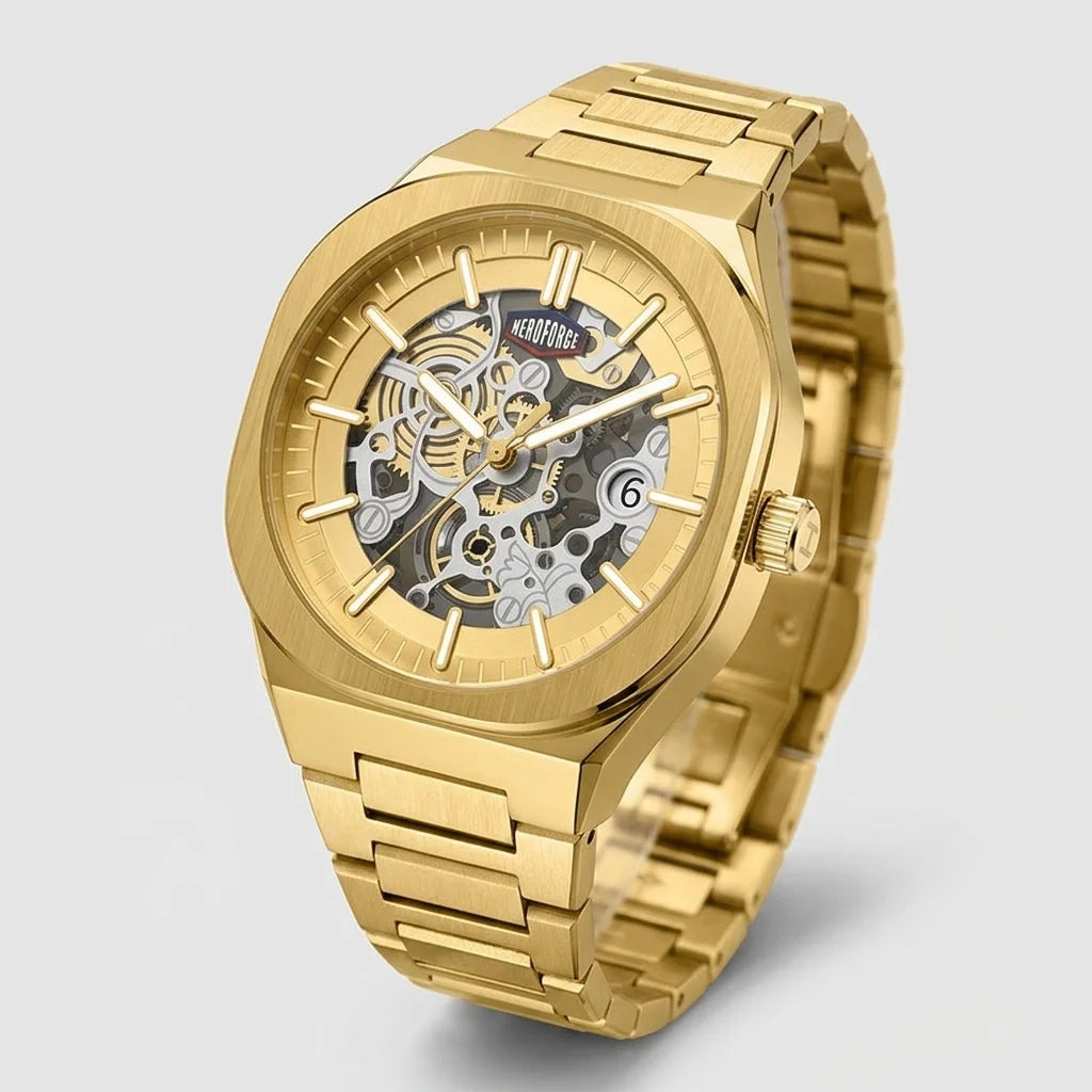 HeroForce 5042A Skeleton - luxury mechanical openworked