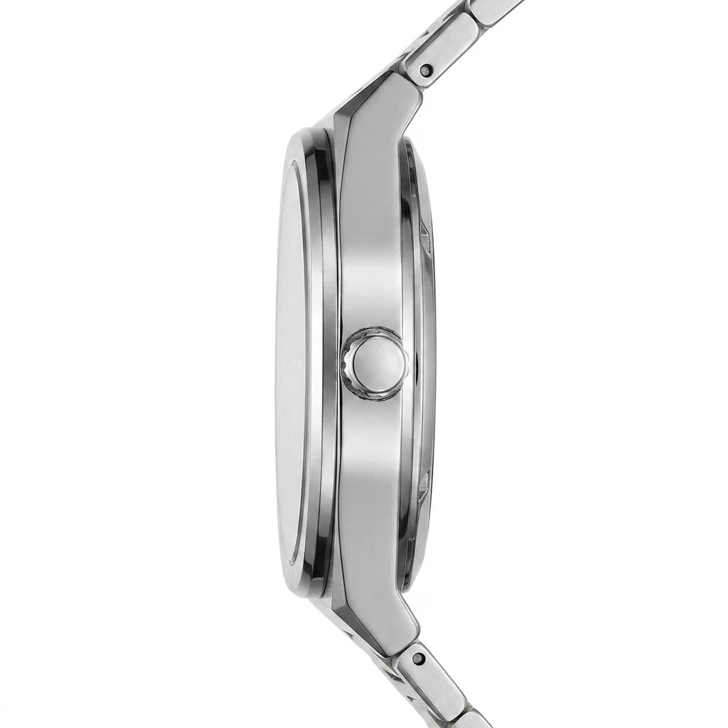 HeroForce 5042A Skeleton - metal casing, side profile, luxury finish